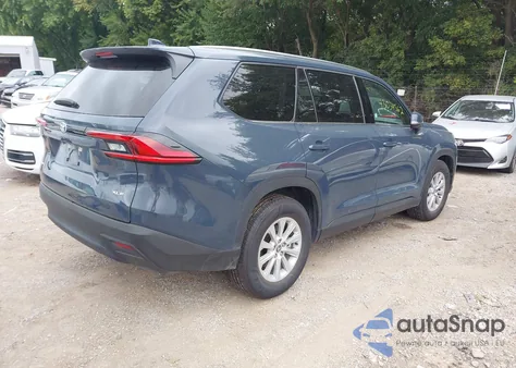 2025 Toyota Grand Highlander Xle z USA, uszkodzony, nr VIN 5TDAAAB53SS084301